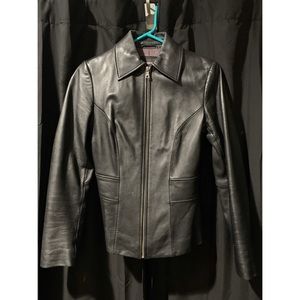 Express leather jacket